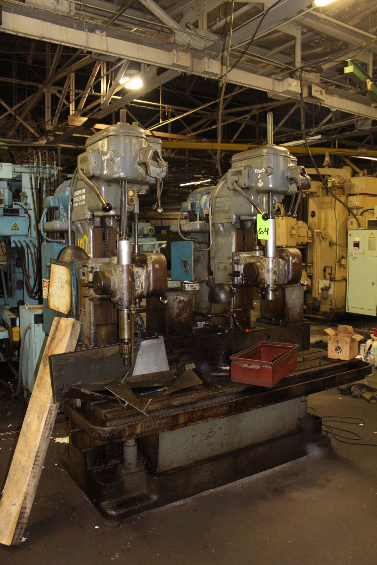 Cincinnati Bickford 21" 2-Spindle Production Drill Press