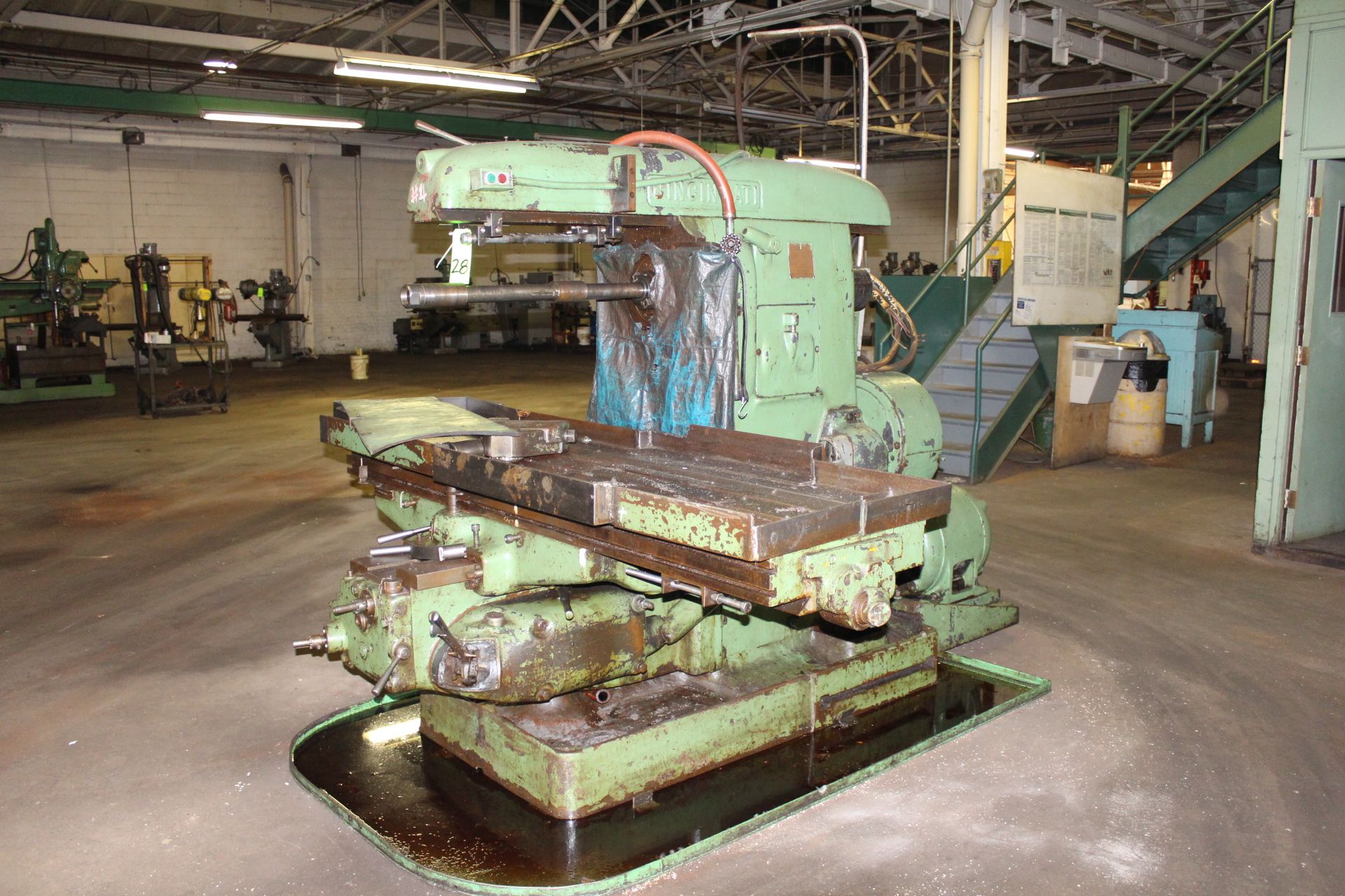 Cincinnati No. 5 Plain Horizontal Milling Machine - Image 2 of 2