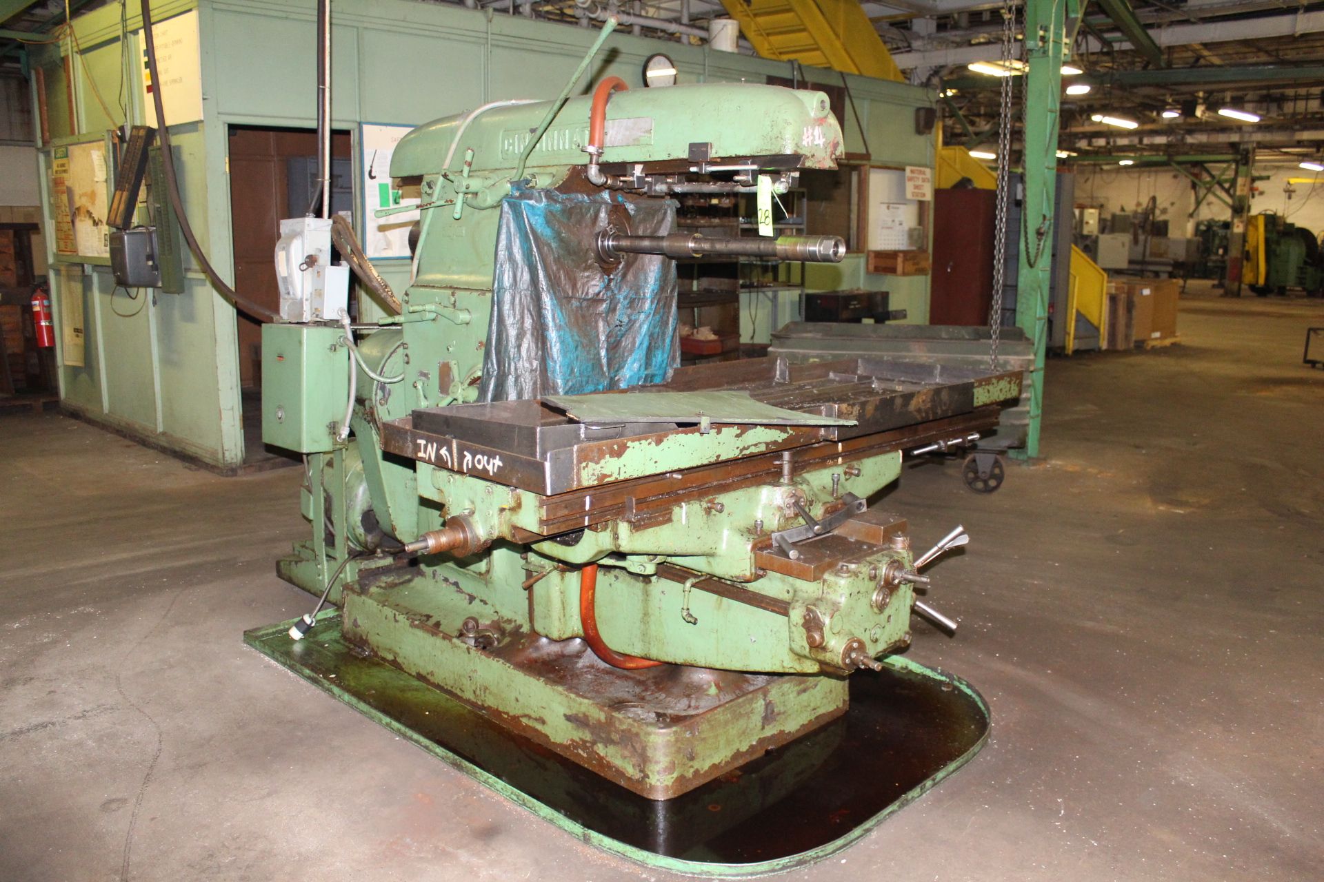 Cincinnati No. 5 Plain Horizontal Milling Machine