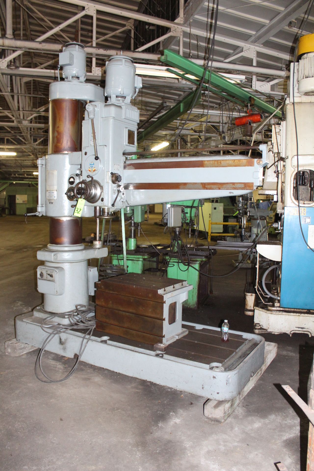 Webo BR40 6' Arm x 13" Column Radial Drill