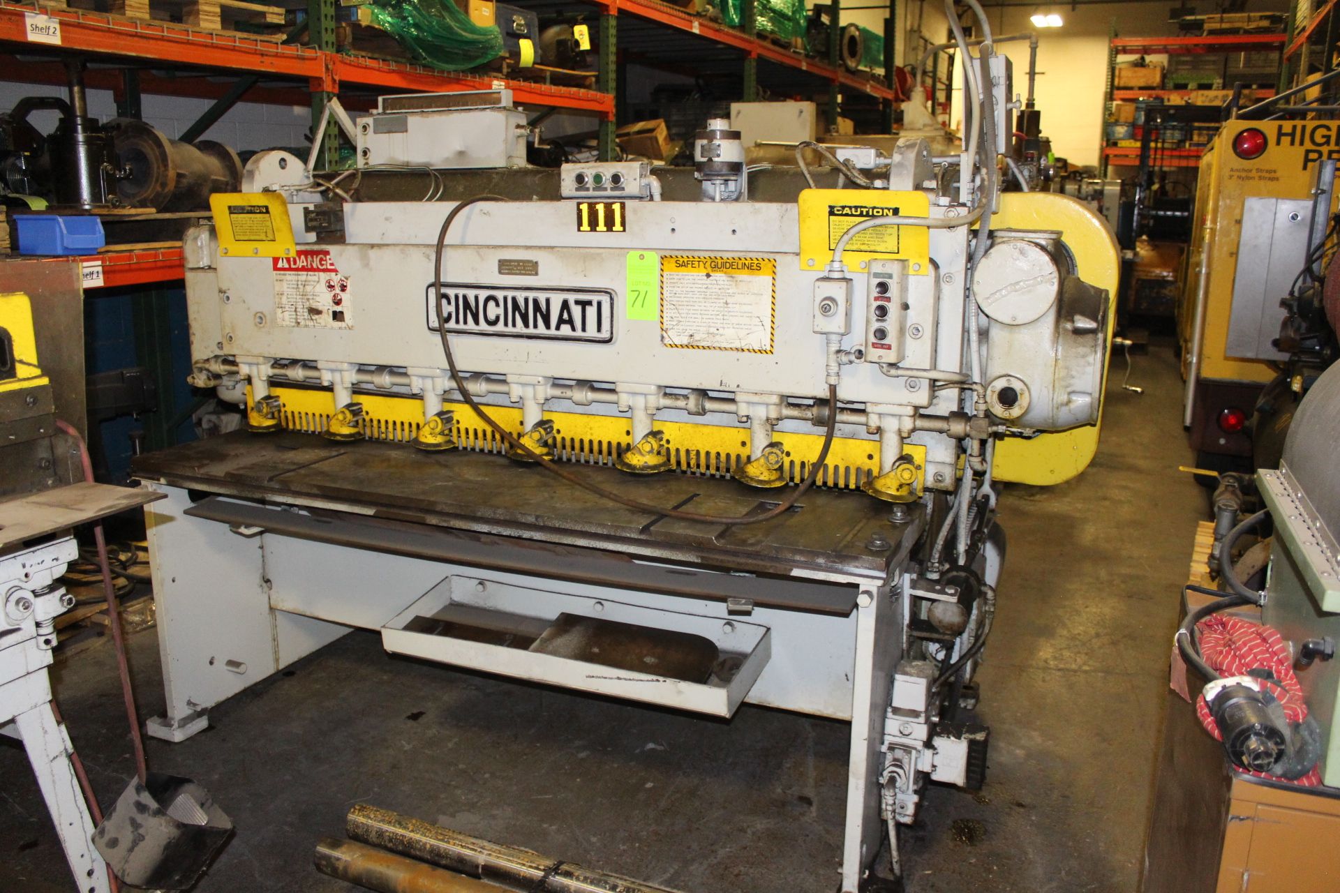 Cincinnati 1006 3/16" x 6' Mechanical Shear
