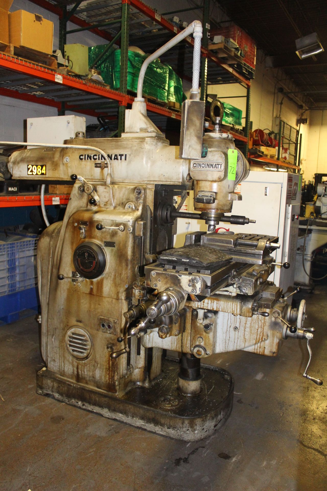 Cincinnati No, 2 Universal Vertical / Horizontal Milling Machine