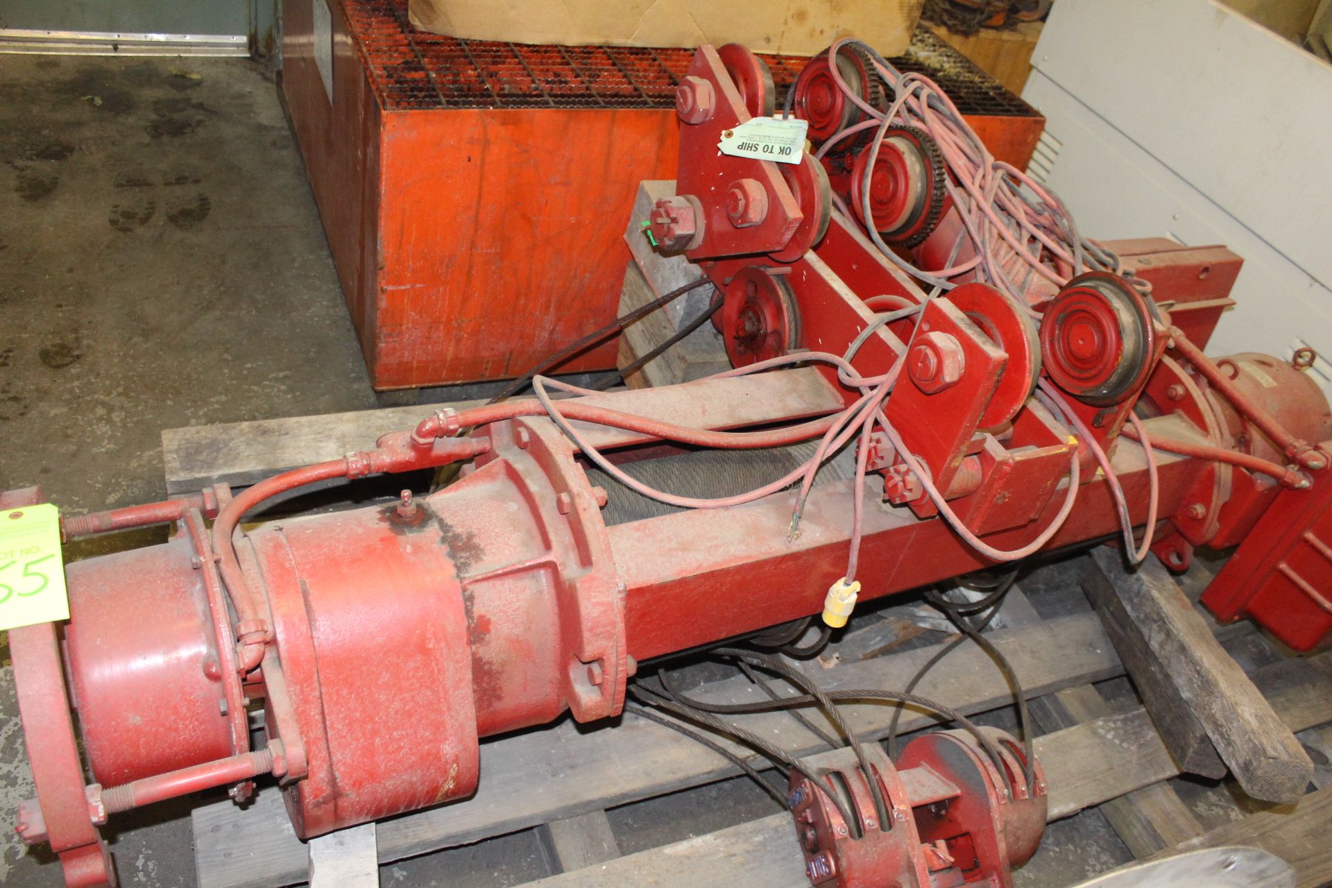 Wright American 10 Ton Electric Cable Hoist - Image 3 of 3