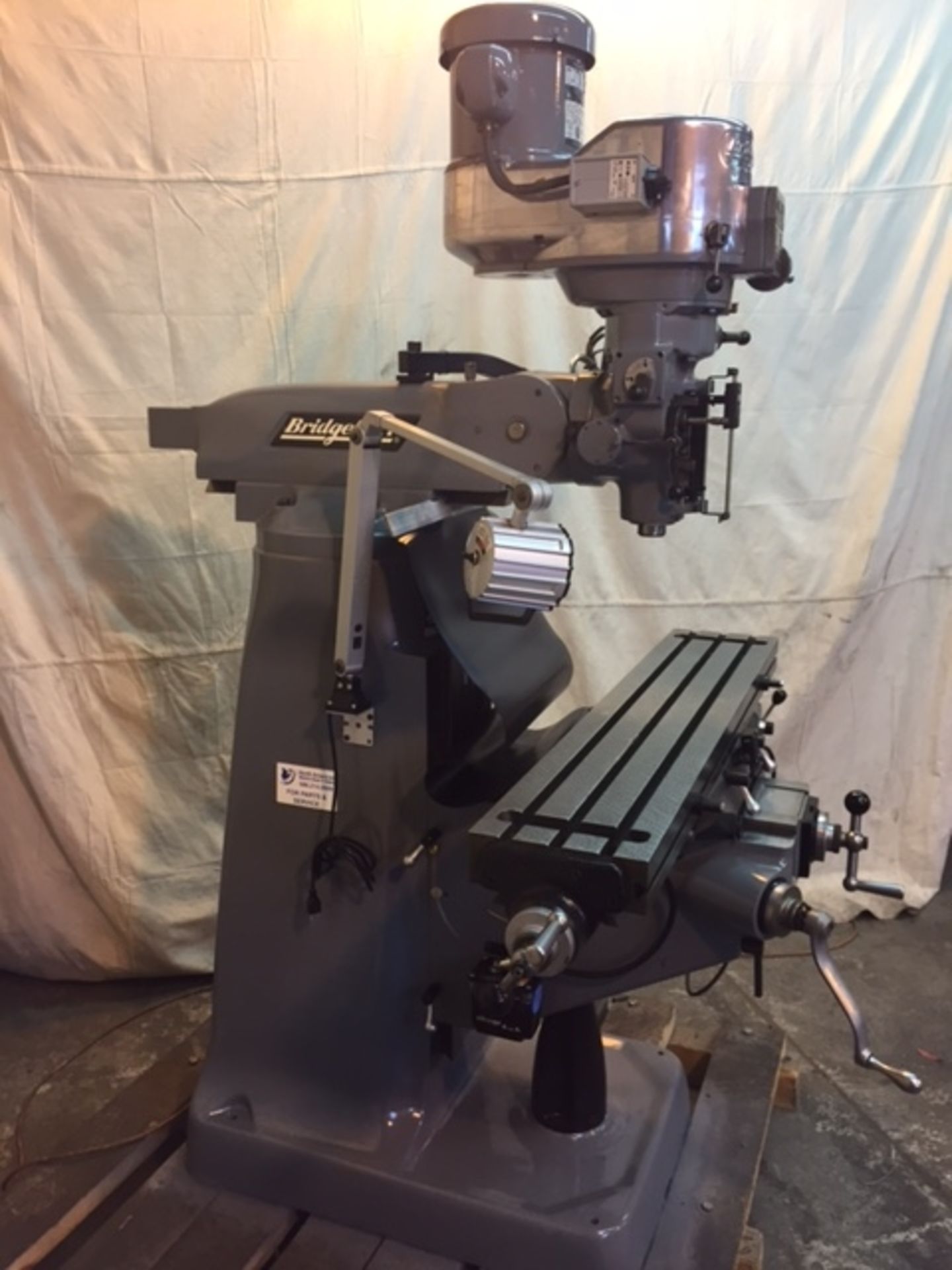 BRIDGEPORT SERIES 1, 2HP., VERTICAL MILL COMPLETELY REBUILT