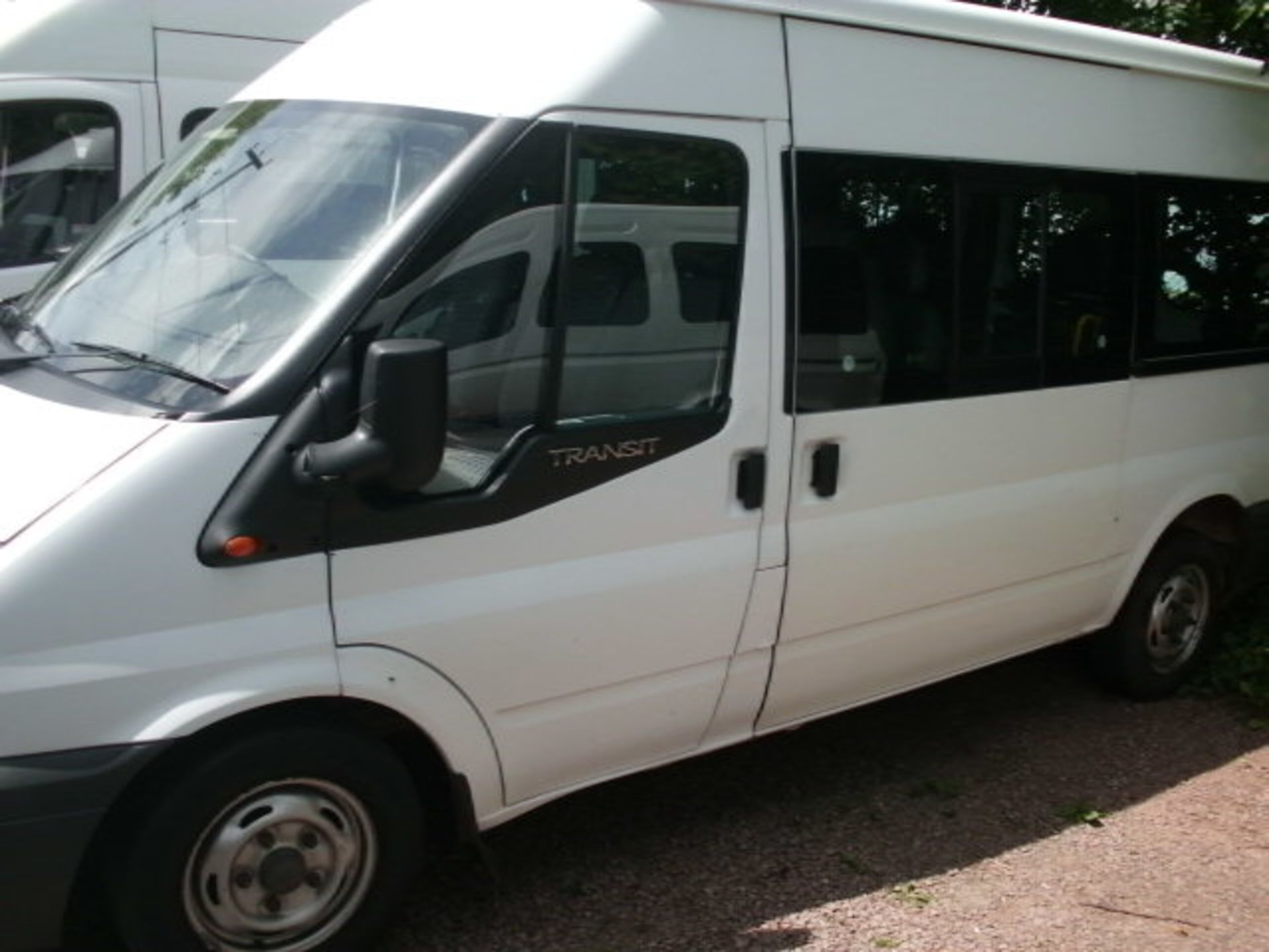 2010 (Feb) FORD TRANSIT 115 T300M FWD 12 seater MINI BUS including driver only 9 seats fitted, - Image 2 of 4