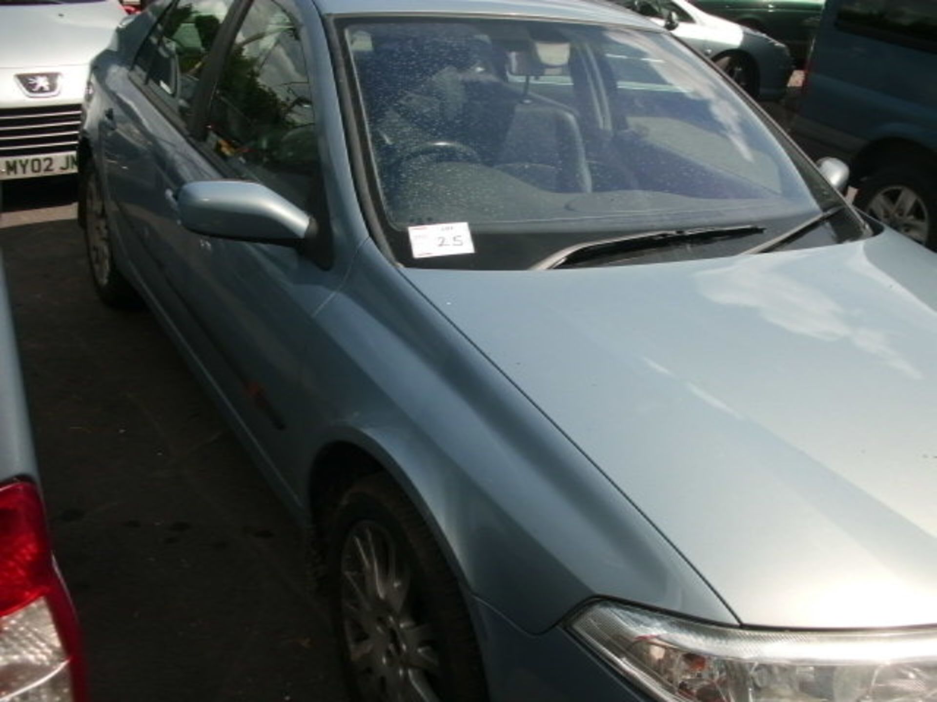 2004 (Jan) RENAULT LAGUNA DYNAMIQUE DCI 120HP 5 door hatchback, blue, diesel, 1870cc, 159,037 - Image 2 of 4