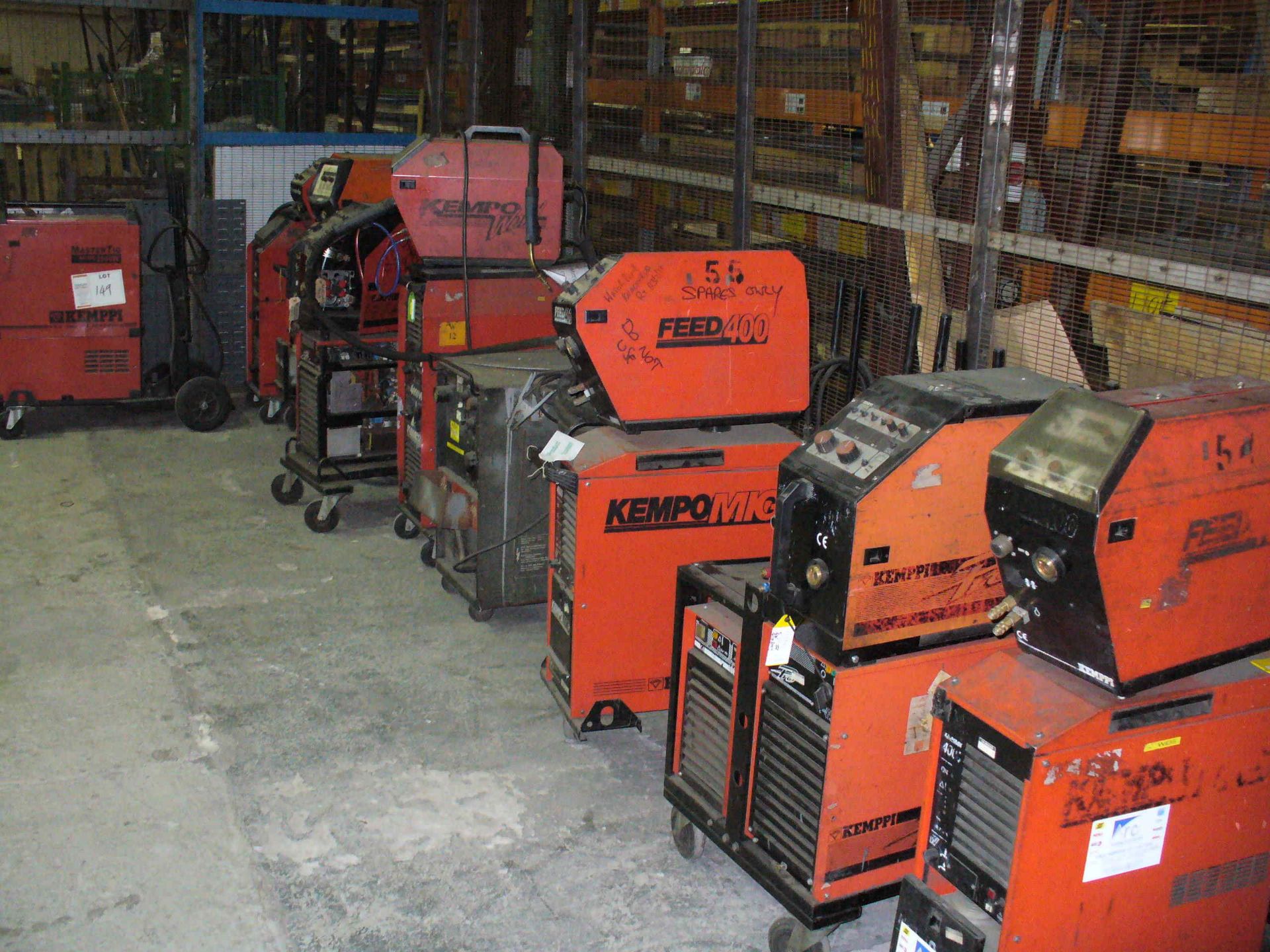 12 various WELDING UNITS for SPARE AND REPAIR - Image 3 of 3