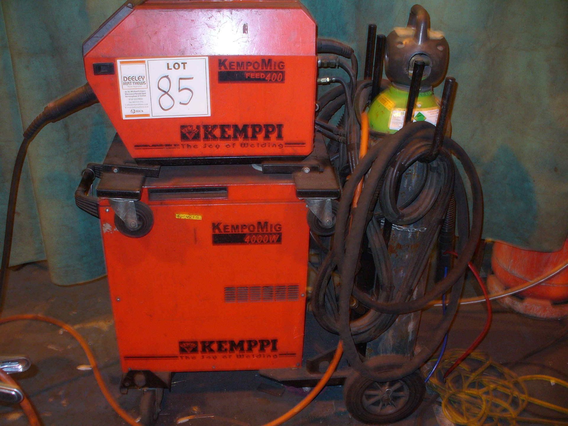 Kemppi Kempong 400 - 4000w, serial no 999774L