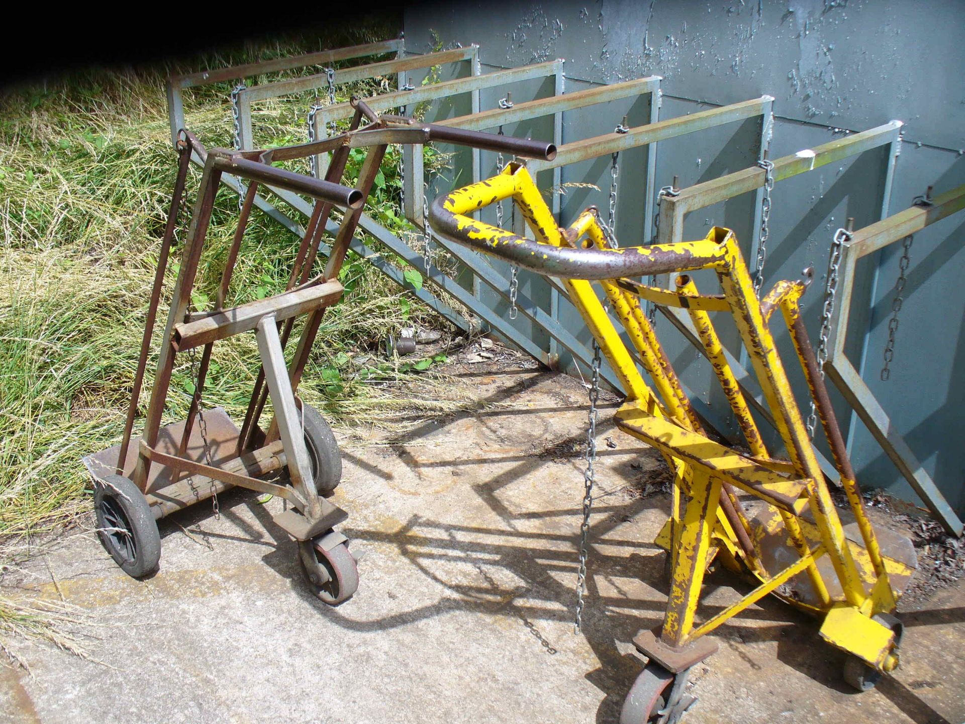 Pair of BOTTLE/DRUM TRUCKS