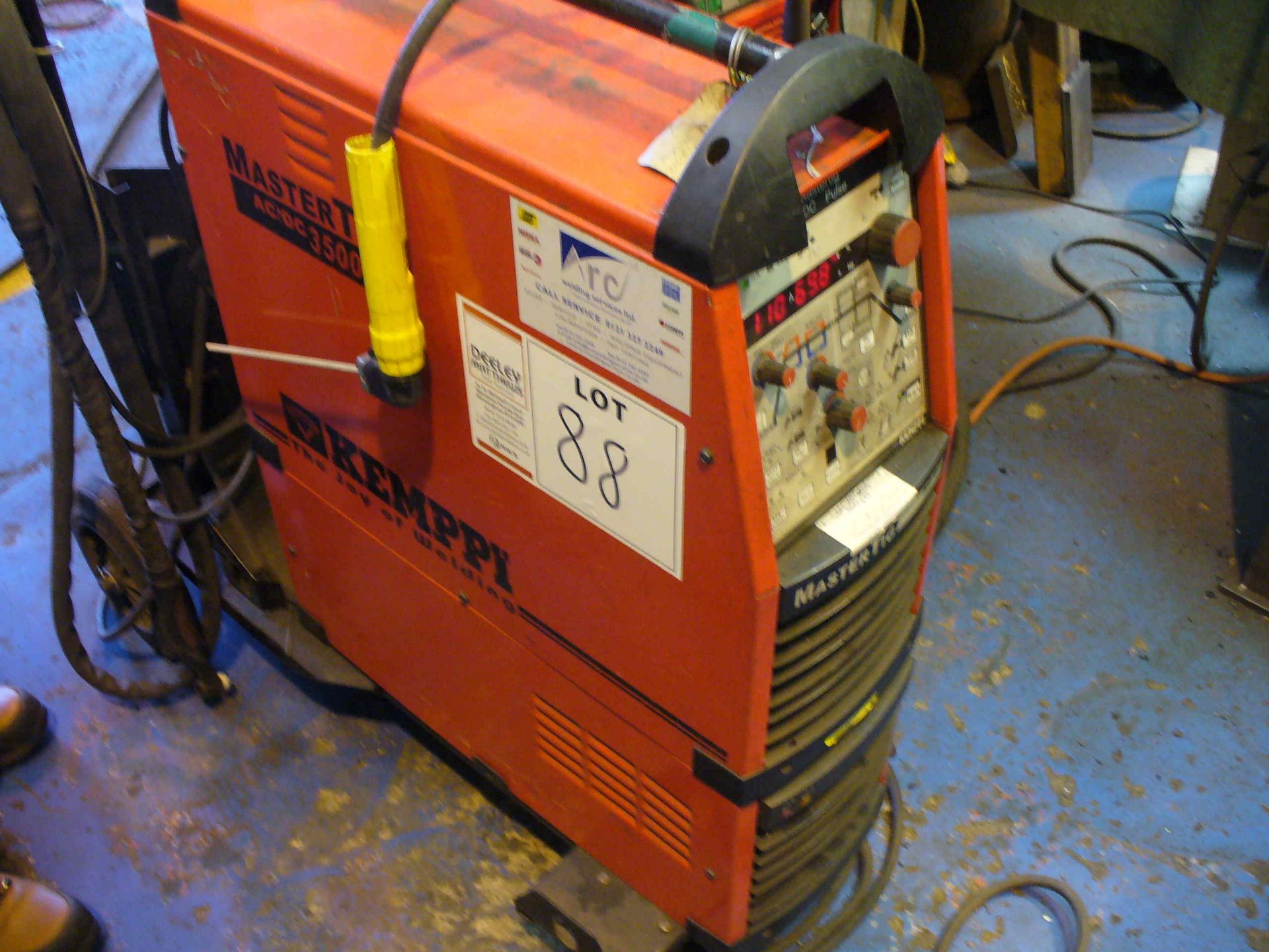 Kemppi Master TIG 3500w, serial no 11961435 - Image 2 of 2