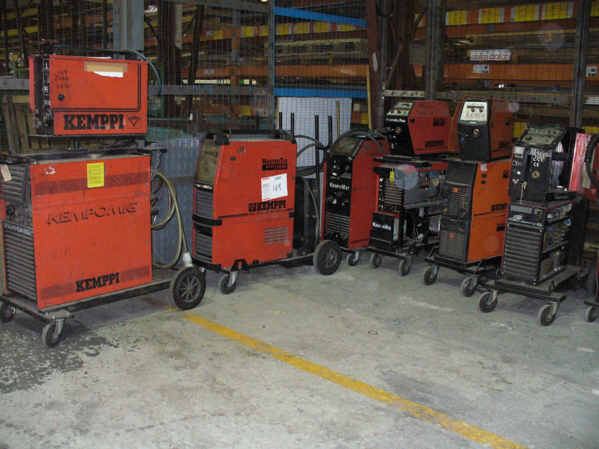 12 various WELDING UNITS for SPARE AND REPAIR