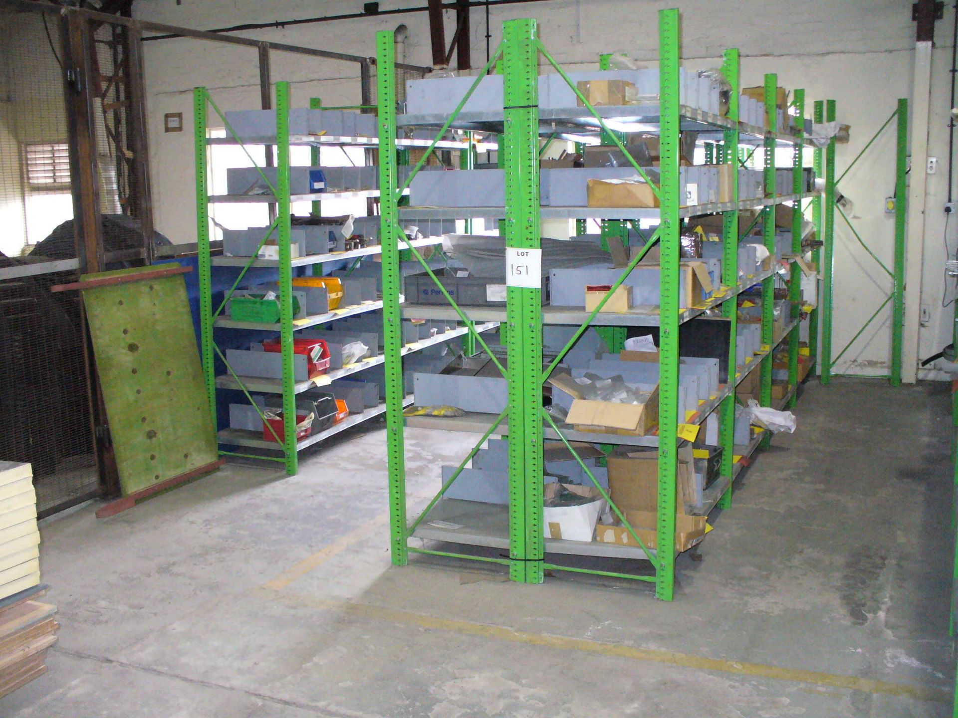 3 bays BOLTLESS RACKING