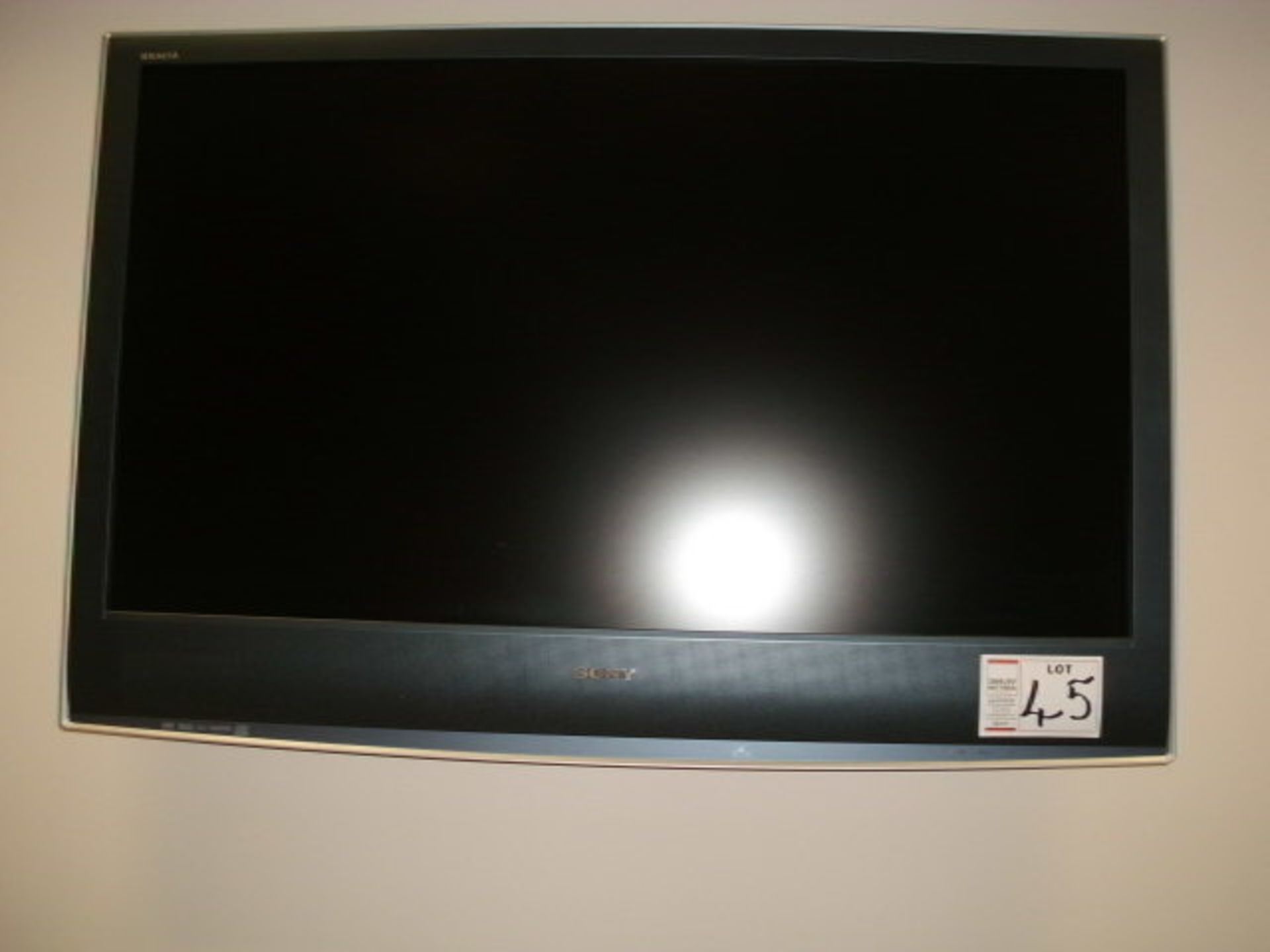 Sony Bravia 46" flat screen TELEVISION