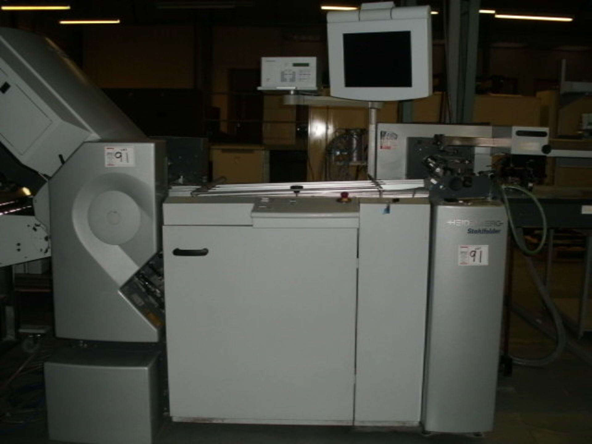 2010 HEIDELBERG STAHLFOLDER model BUH-56-64, product no 1224 431588, serial no FH-E5AA-00582 with - Image 2 of 9