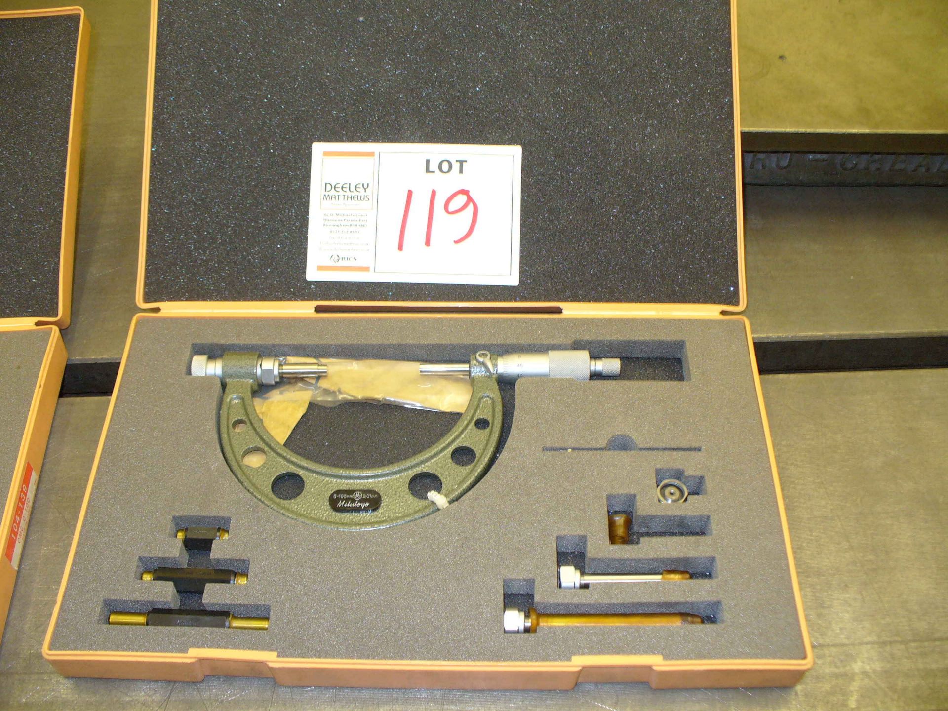 Mitutoyo 0 - 100 MICROMETER