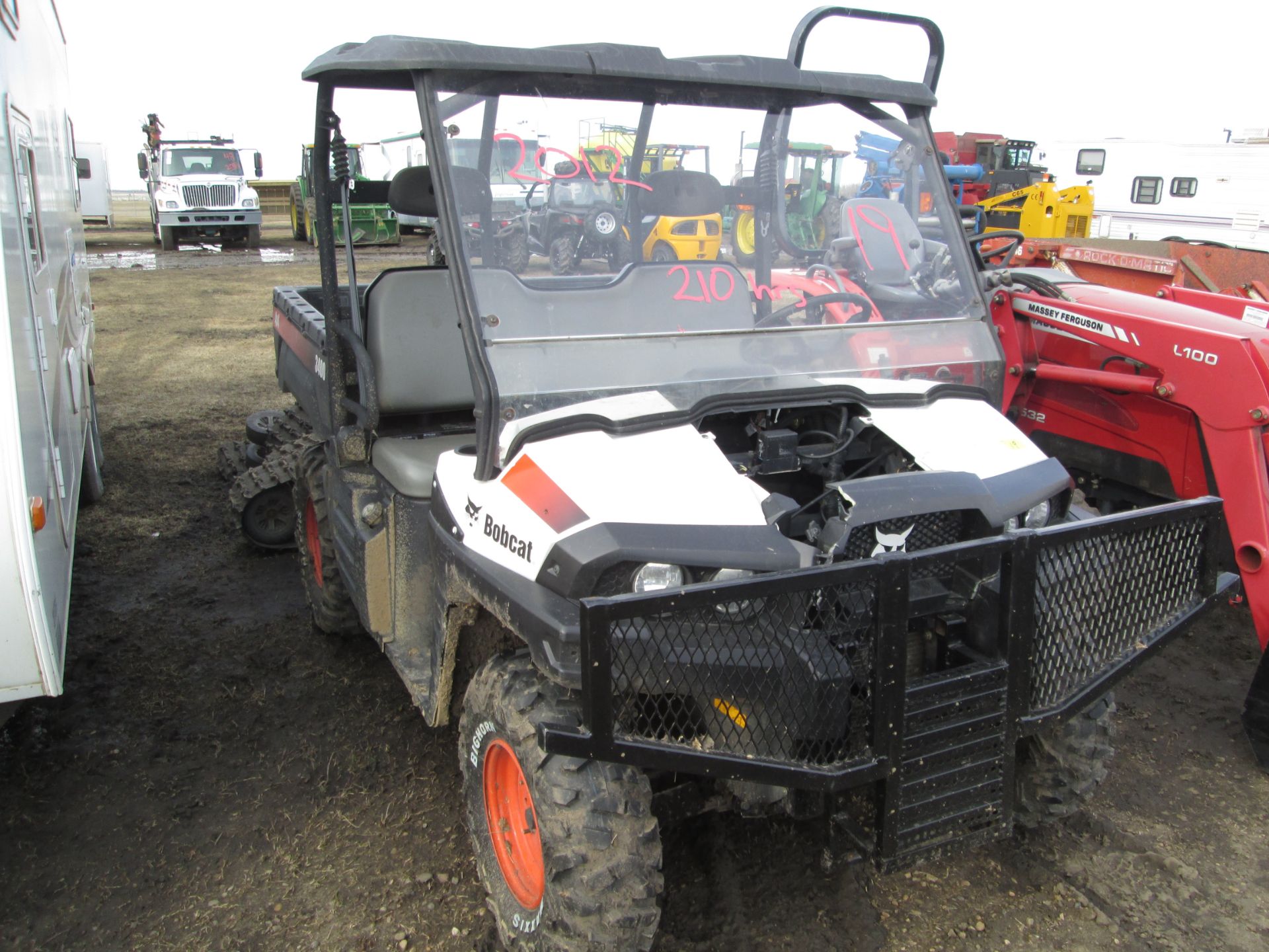 2012 BOBCAT 3400 SIDE-BY-SIDE, 4WD, 300 HRS - Image 4 of 5