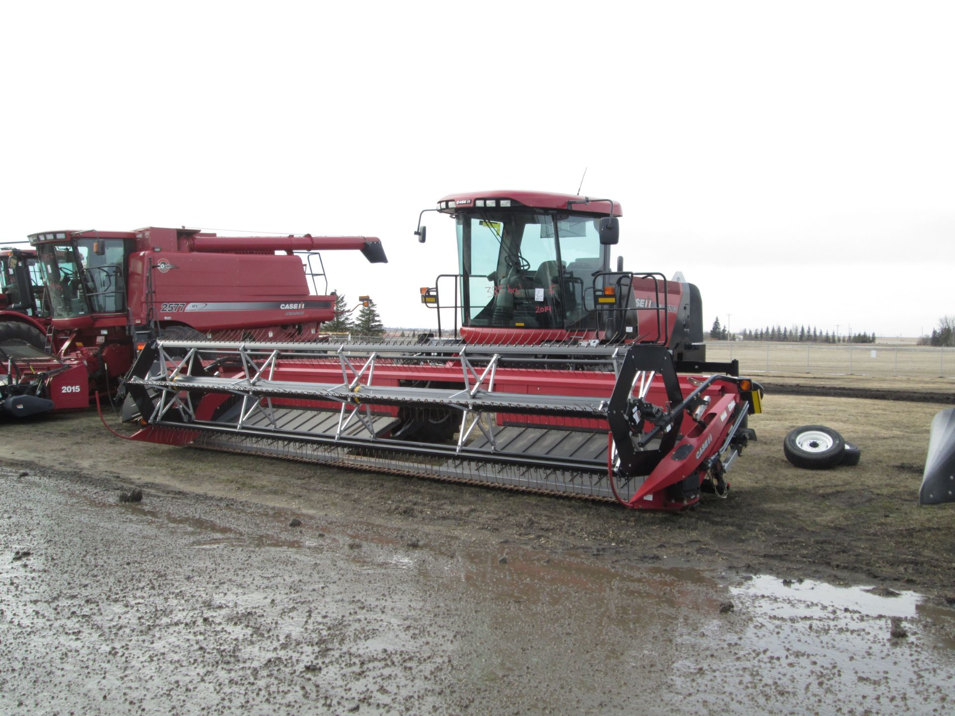 2014 CASE IH WD 1203 25' Windrower - Image 7 of 13