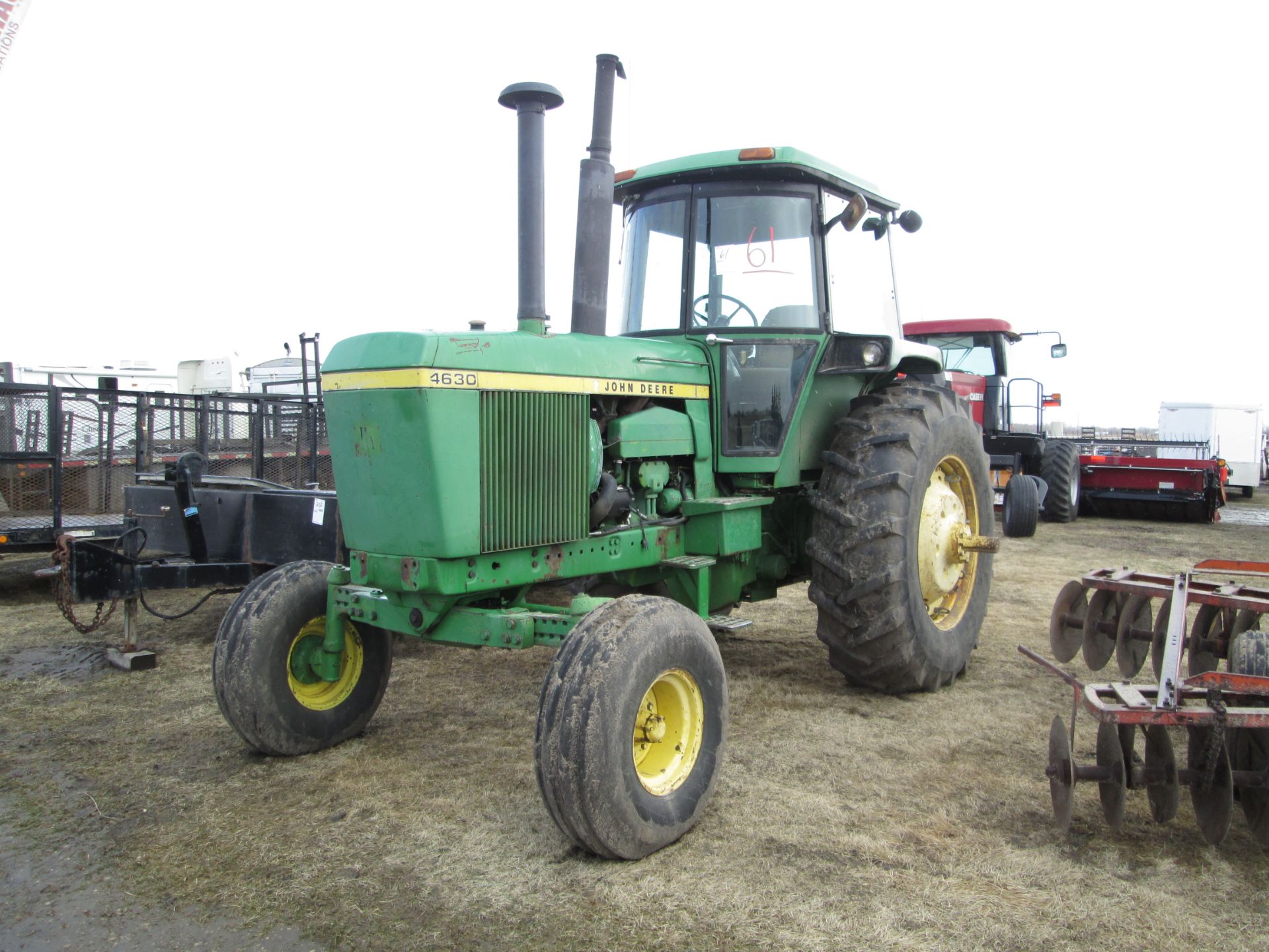 JD 4630 TRACTOR, 2WD, FIELD READY, 11904 HRS