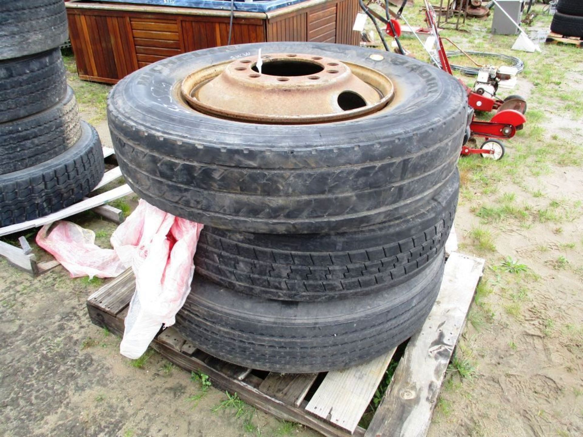 (3) MICHELIN 11R 245 TIRES