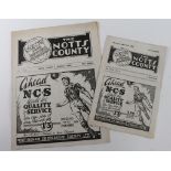 Notts County v Ipswich 1947/48 match played on 15/4/48 note this was a rearranged date. The match