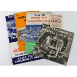 FA Cup Final 1960 selection, Programme with song sheet and match ticket Wolverhampton Players