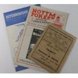 Gainsborough Trinity very rare collection of programmes from 1946/47 - 1952/53 homes vs Ransome