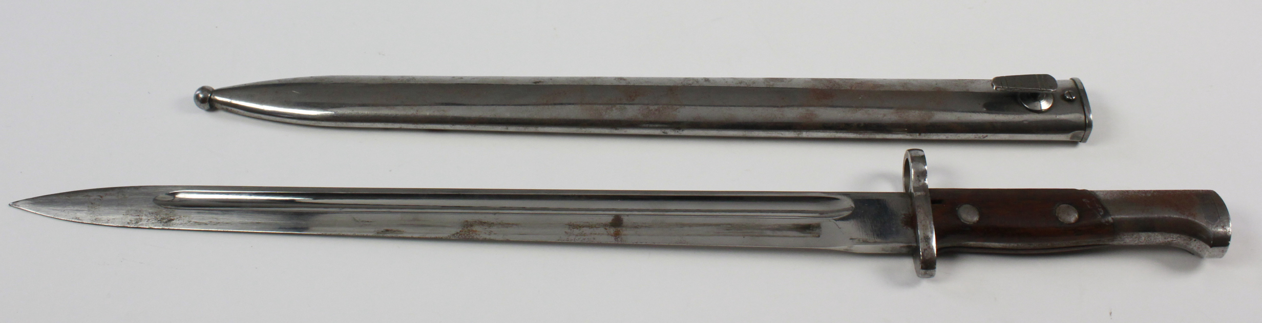 Ersatz bayonet. No markings unidentified.