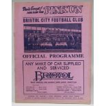 Bristol City v Aldershot 29th April 1939 F/L Div 3