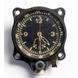 German 8 day Luftwaffe aircraft cockpit clock. Rear issue number 698359 non-working. No makers