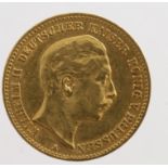 Germany Prussia gold 10 Mark 1900A, VF (0.1152 oz AGW)