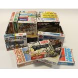 Airfix. Twenty-one boxed HO OO kits, mostly military related, including Confederate Infantry, WWII