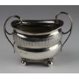 Victorian silver Sugar Bowl hallmarked H.H - Henry Holland, 1879. Weight 7 ½ oz.
