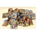 Star Wars. A large collection of approximately fifty-seven carded Star Wars figures, including