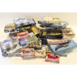 Model Kits. Forty-eight boxed kits, mostly aircraft & military related, makers include Nitto,