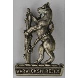 Badge - original Warwickshire Imperial Yeomanry