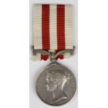 Indian Mutiny Medal (no bar) engraved to Sowar Gurmuck Singh 13th Bl Lcrs. nVF