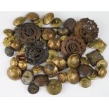 West Indian Rifles interest - an original lot of Cap Badges, Buttons, Shoulder Title (qty)