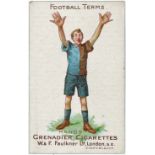 Faulkner. Football Terms 1st series, HANDS, G - VG cat value £45