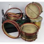 Snare drums, plus parts, though to be from three different ones (Qty) (Buyer collects)