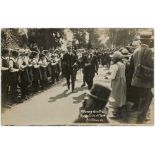 Duke of York opening Prittlewell Priory 1922 R/P   (1)