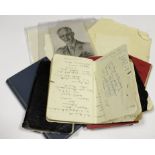 SAAF Pilots log books, five of, spanning from 1-4-1920 to 7-4-1940 to Major N F Thomas SAAF comes