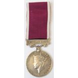 Regular Army GVI LSGC Medal to 1858358 Sjt A L Jackson RE. VF small correction to surname, and