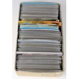 Mixed selection in shoebox, mainly subject cards, vintage & modern   (approx 500 cards)