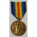 WW1 Victory Medal 119550 Gnr C A Simmonds RA. Died of Wounds 15 July 1917 serving with 281st Siege