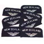 Badges - New Zealand/Eagle RAF WW2 Shoulder Title Badges (7)