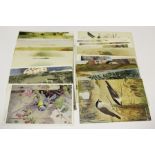 Animals & Bird artists include Drummond, Boulanger, Thiele, Travers Pope, etc   (approx 28 cards)