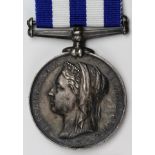 Egypt Medal dated 1882 (no bars) named G.Fennimore AB HMS Tourmaline. nVF