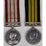 Africa General Service Medal EDVII with Somaliland 1908-10 clasp (PO.11045 Pte G Slade RMLI HMS