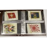 Silks, album containing 53 large size issues from various manufacturers, includes ITC Canada -