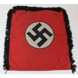 German WW2 "Hibernia" Labour banner, double sided, VF